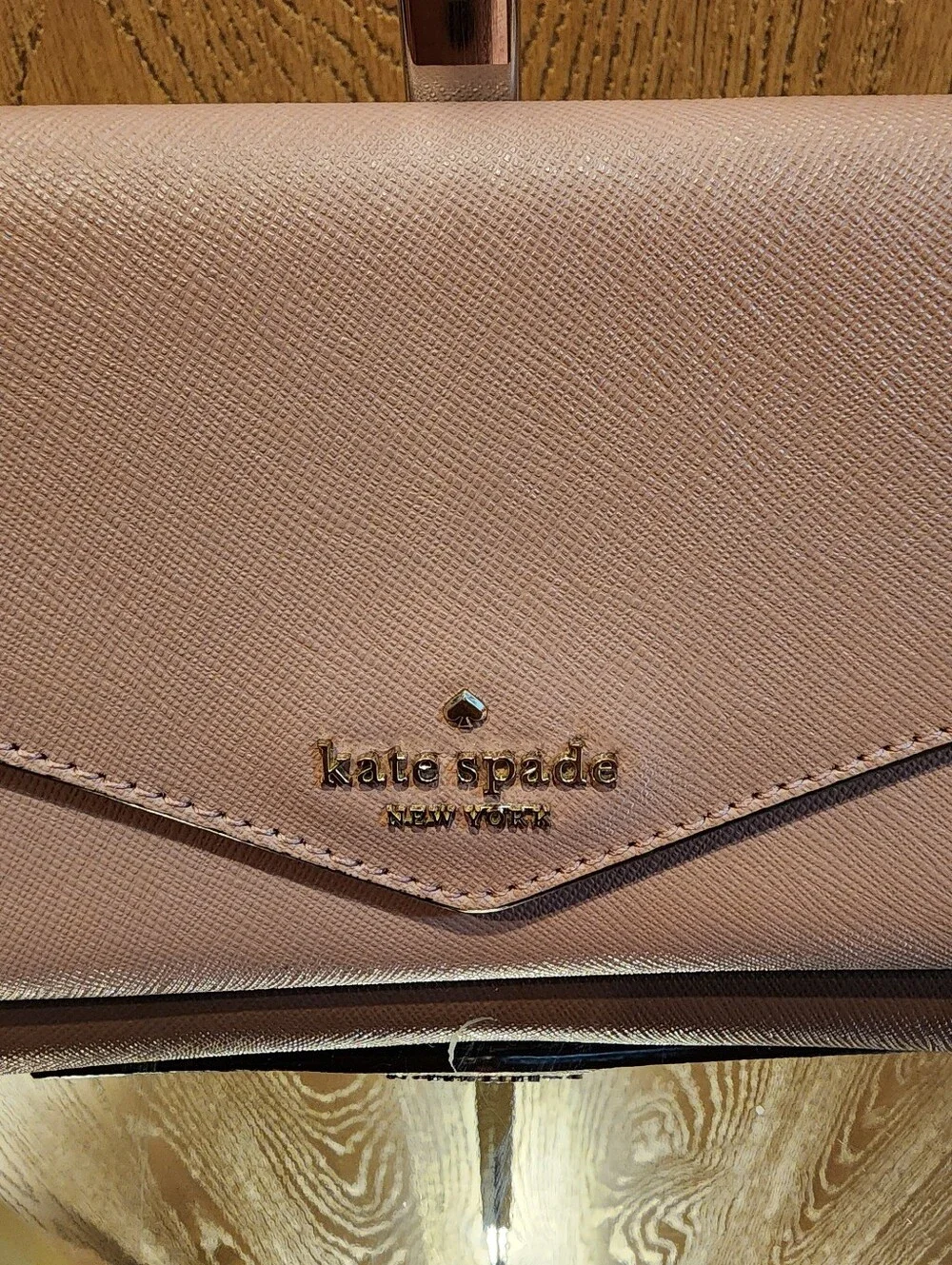 Kate Spade saffiano leather envelope wallet/wristlet